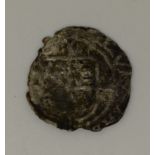 Henry VIII ¾ bust half groat, clipped but quite good portrait