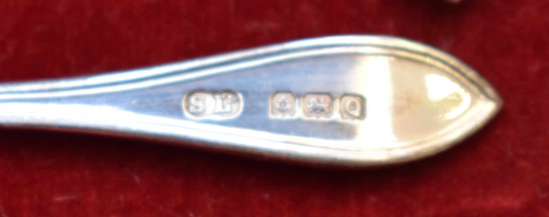 Three cased sets of hallmarked silver coffee or teaspoons, weight 198g - Image 5 of 6