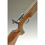 Weihrauch HW55 .177 air rifle with chequered semi-pistol grip, adjustable trigger, raised cheek