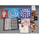 A large amateur collection of coins, Roman onwards, includes overseas, UK coin presentation packs,