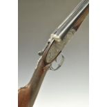 AYA XXV sidelock side by side ejector shotgun with hand detachable locks, all over floral and