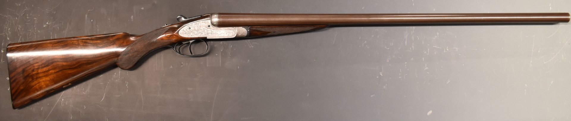 Lincoln Jeffries 12 bore sidelock side by side sidelock ejector shotgun with fine engraving of - Image 2 of 16