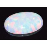 A loose oval opal cabochon measuring 2.36ct