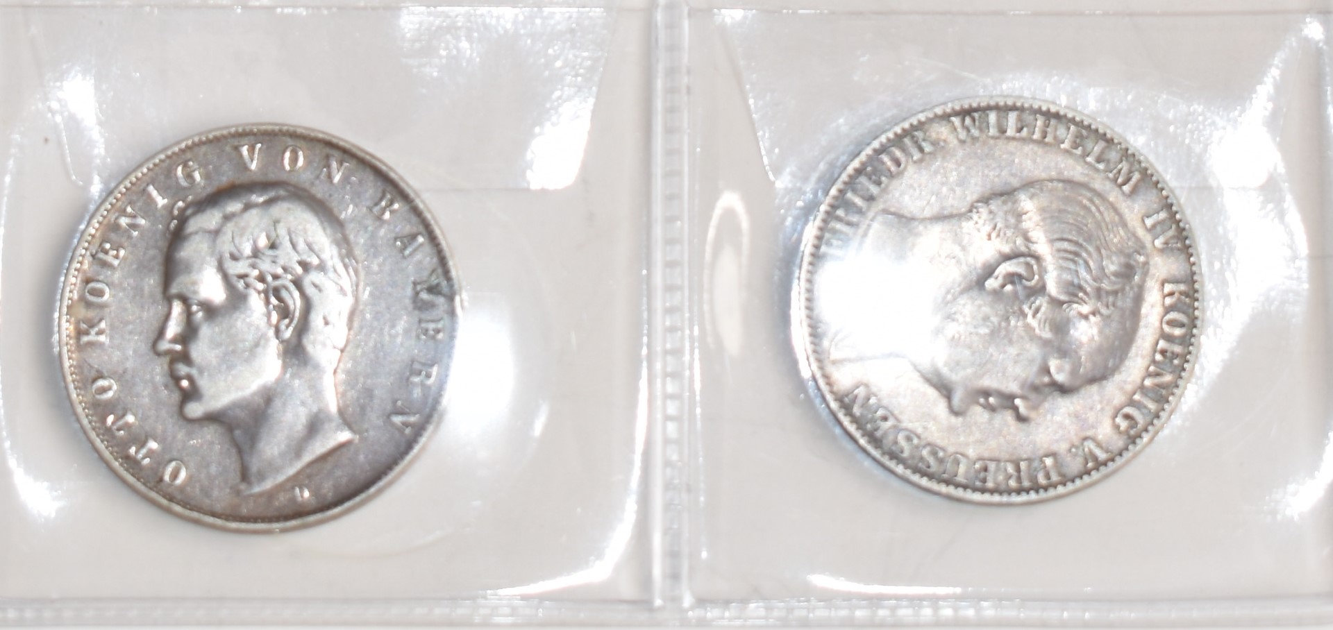 Schulz album of German silver coinage 1773 onwards including 1 rupee, Deutch Ostafrika, five 5 - Image 5 of 7