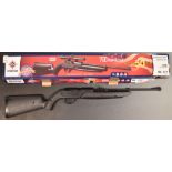 Crosman 760 Pumpmaster .177 air rifle with semi-pistol grip and adjustable sights, unused in