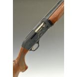 Fabarm Euro 3 12 bore semi-automatic shotgun with ornate detail and gold naming to the lock,