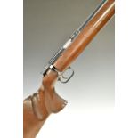 Anschutz model Match 54 .22 bolt-action target rifle with raised cheek piece, adjustable butt