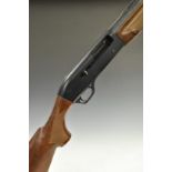Benelli M1 Super 90 12 bore semi-automatic shotgun with chequered semi-pistol grip and forend, sling