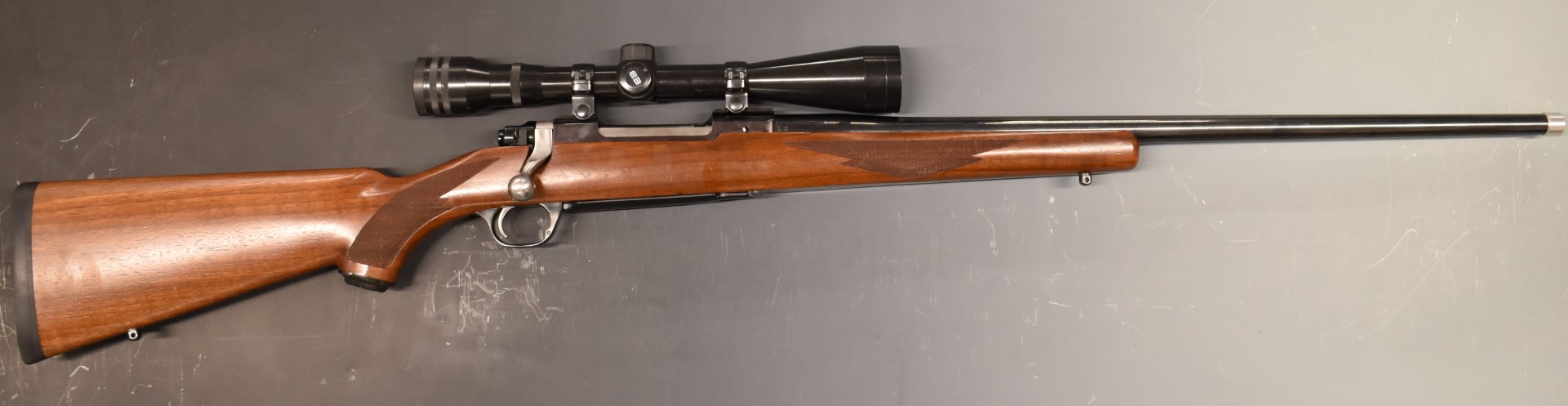 Ruger M77 Mark II .300 Win Mag bolt-action rifle with chequered semi-pistol grip and forend, sling - Image 2 of 3