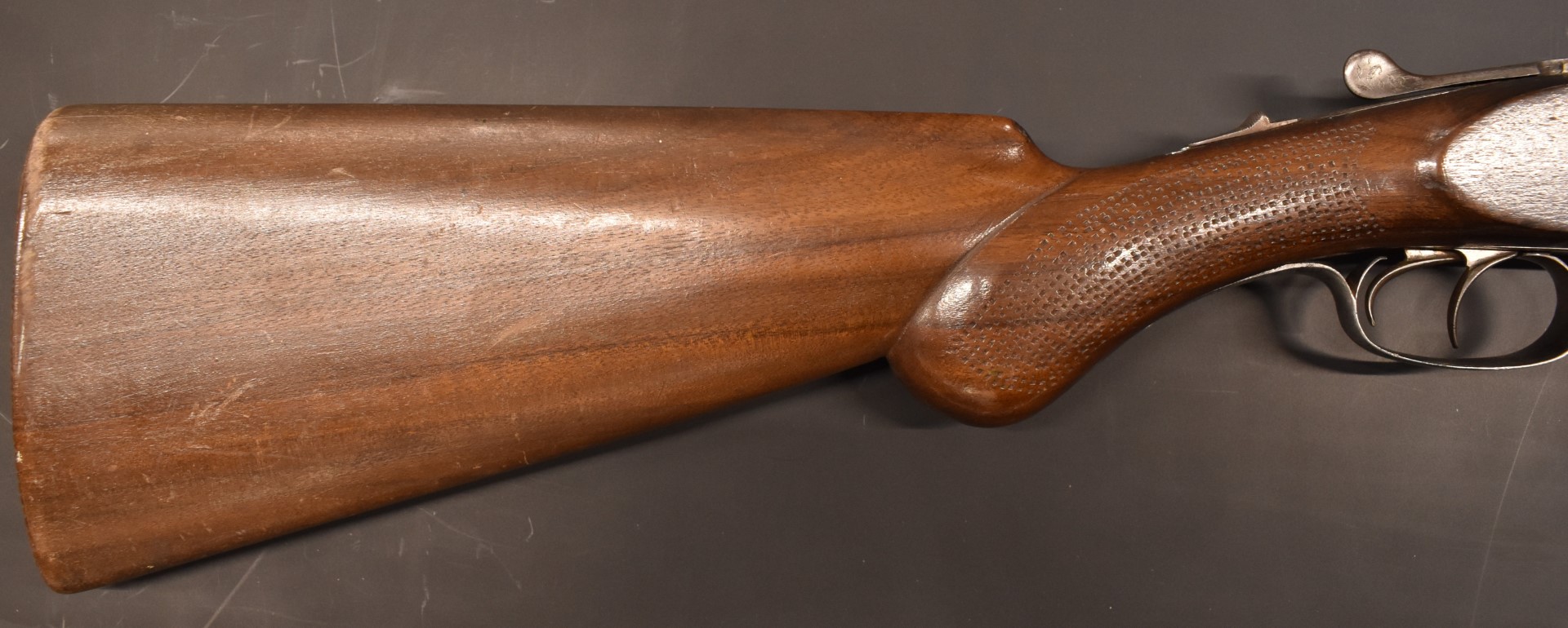 Herbert E Pollard & Co of Worcester 16 bore side by side shotgun with scrolling engraving to the - Image 4 of 11