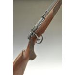 Sako III .308 bolt-action sporting rifle with magazine, chequered semi-pistol grip and forend,