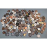 A collection of coinage including Jersey, Guernsey, Isle of Man, Irish Free State, East India
