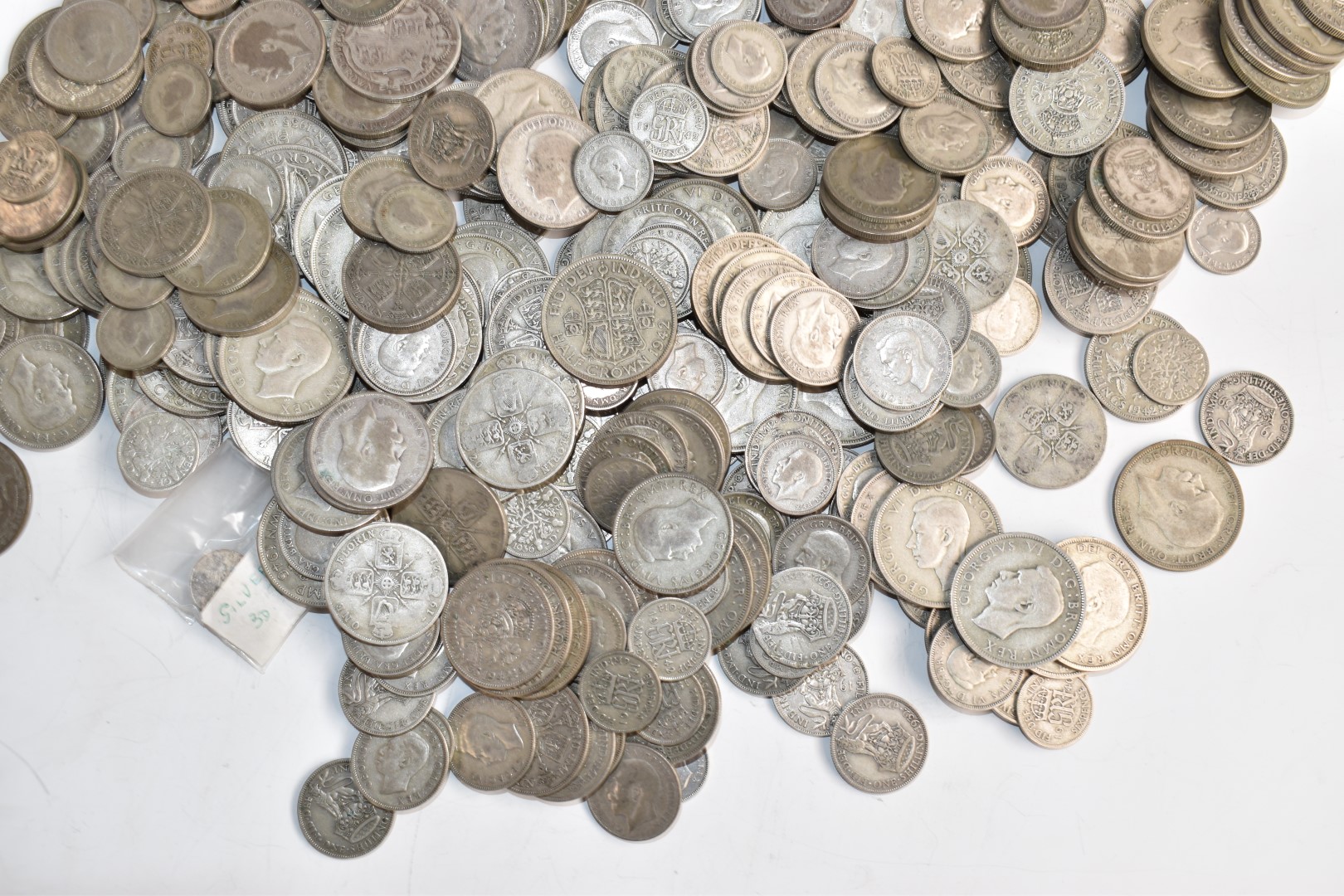 Approximately 3555g of pre-1947 UK silver coinage - Image 4 of 4