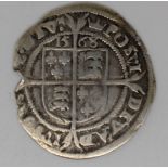 Elizabeth I 1568 hammered sixpence