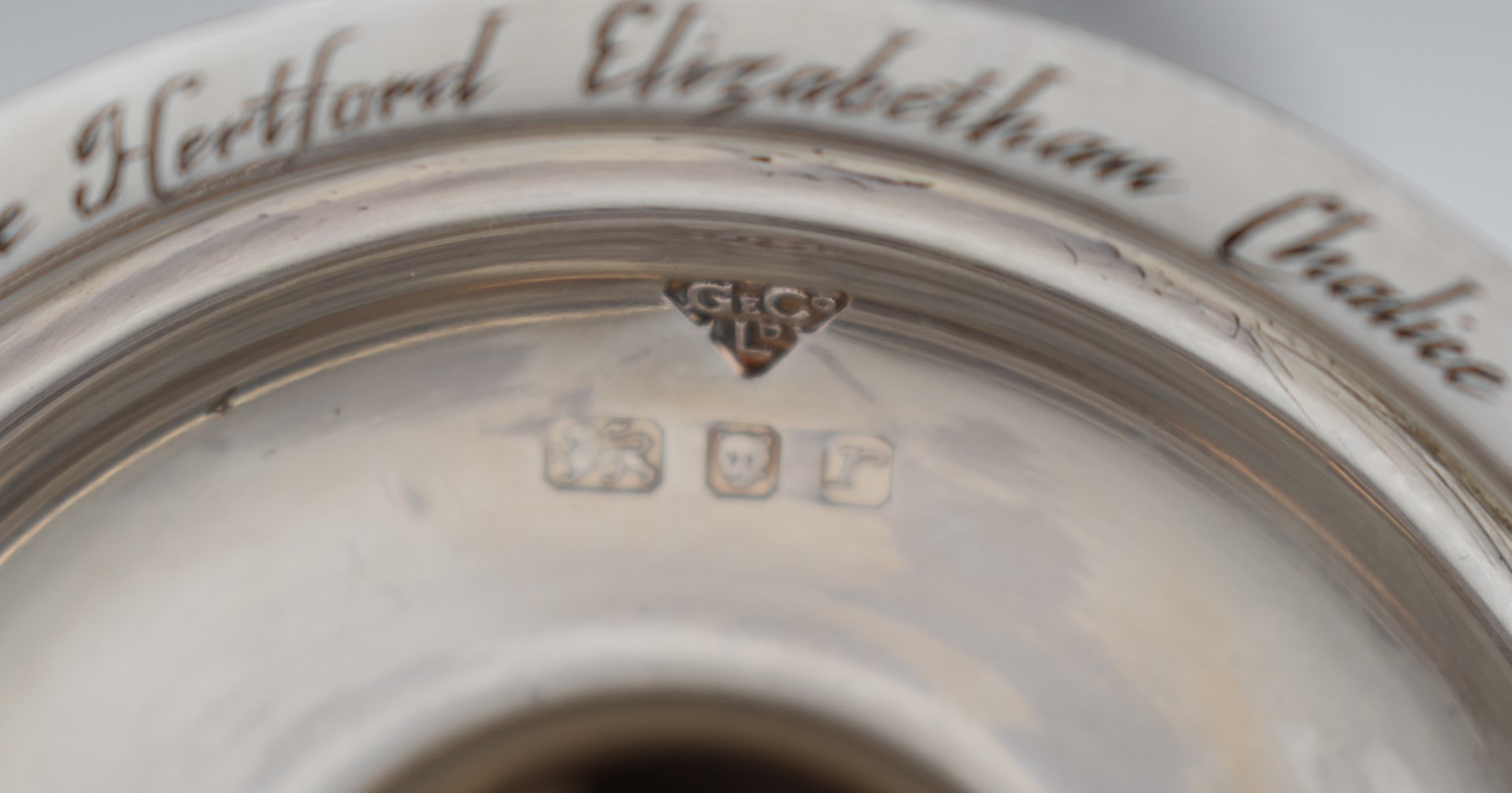 Garrard & Co. Ltd boxed hallmarked silver limited edition (782/1300) commemorative Hertford - Image 5 of 5