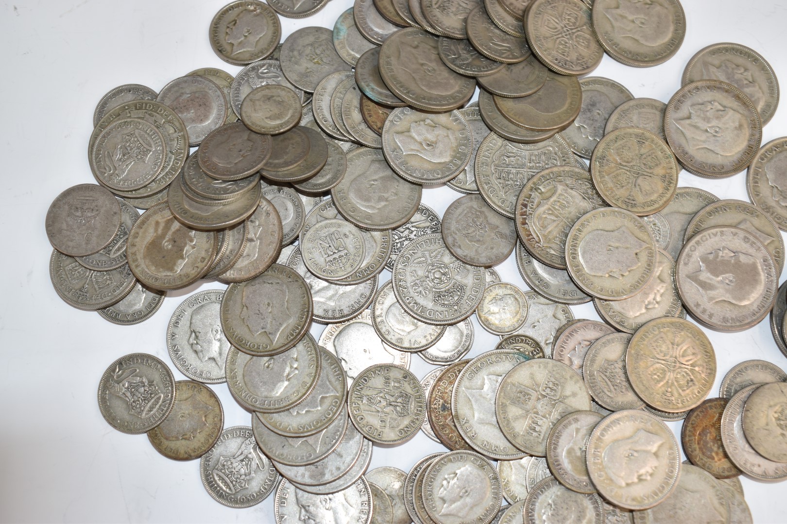 Approximately 1143g of pre-1947 UK silver coinage - Image 4 of 4