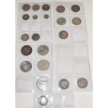 Schulz album of German silver coinage 1773 onwards including 1 rupee, Deutch Ostafrika, five 5