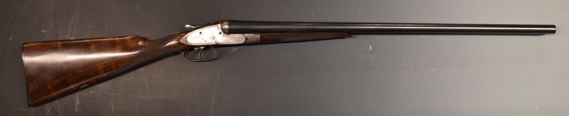 Charles Ryland & Co 12 bore sidelock side by side sidelock shotgun with engraving to the locks, - Image 2 of 11