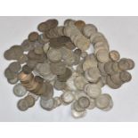 Approximately 1143g of pre-1947 UK silver coinage