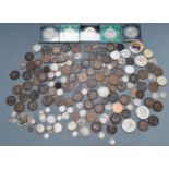 Approximately 124g of pre 1920 UK silver coinage including Victorian and Edwardian florins 1906,