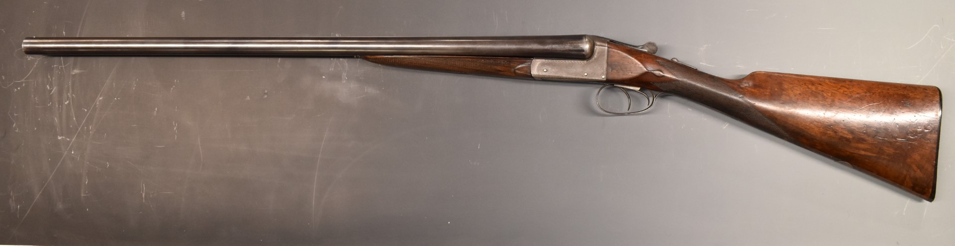 Charles Rosson & Son 12 bore side by side ejector shotgun with named lock, border engraved lock, - Image 6 of 11