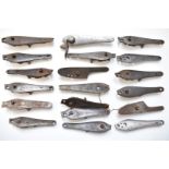 Fifteen shotgun locks including Robinson, R Adam's, Westley Richards, Darlow of Norwich, Marrisson