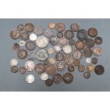 1889 Victoria Jubilee crown together with various other 19thC UK and overseas coinage