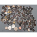 An interesting collection of overseas coinage, 17thC onwards, together with a quantity of UK and