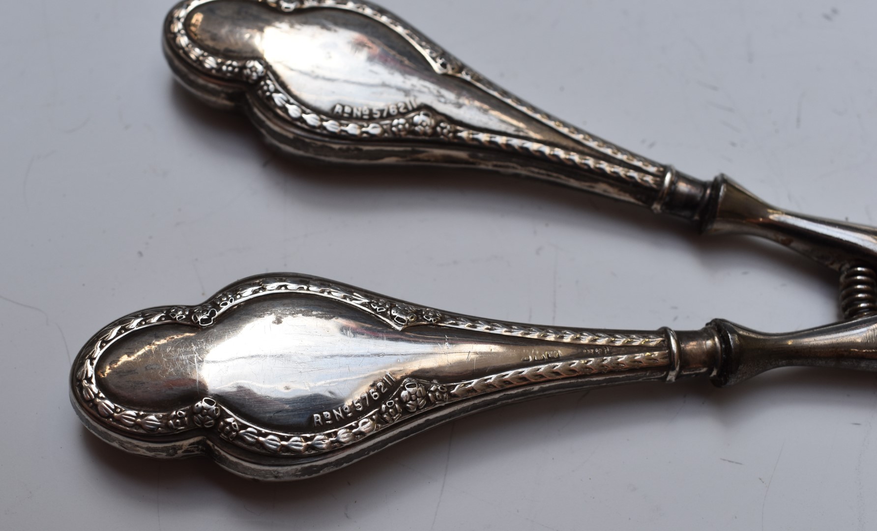 A collection of hallmarked silver dressing table items and silver mounted cut glass including a pair - Image 7 of 13