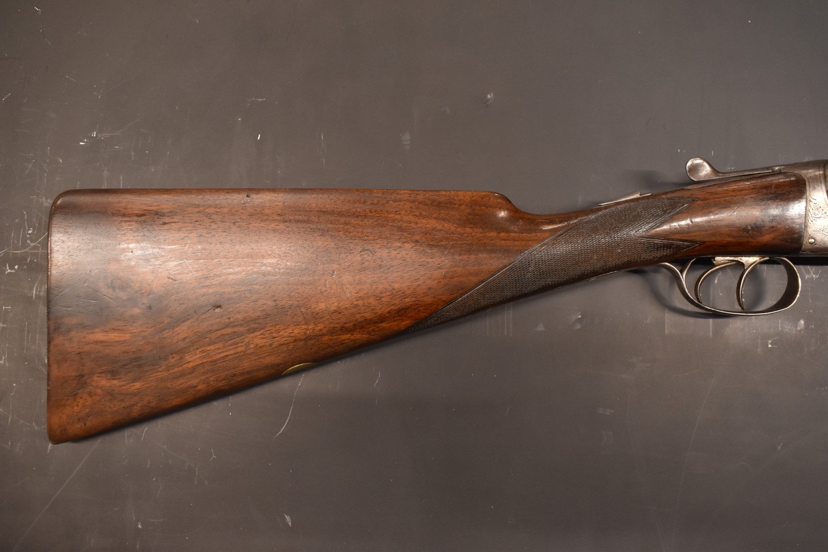 James McCririck & Son of Kilmarnock 12 bore side by side shotgun with lock named 'J McCririck & - Image 4 of 12