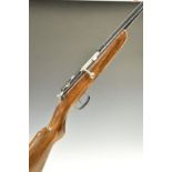 Webley & Scott .410 single barrelled bolt-action shotgun with 25.5 inch barrel, overall length 115.