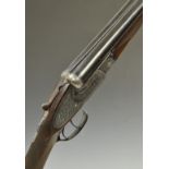 Cogswell & Harrison 12 bore sidelock side by side ejector shotgun with named sidelocks, all over