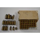 A collection of assorted collectable rifle cartridges including 42 9mm, pinfire etc.   PLEASE NOTE