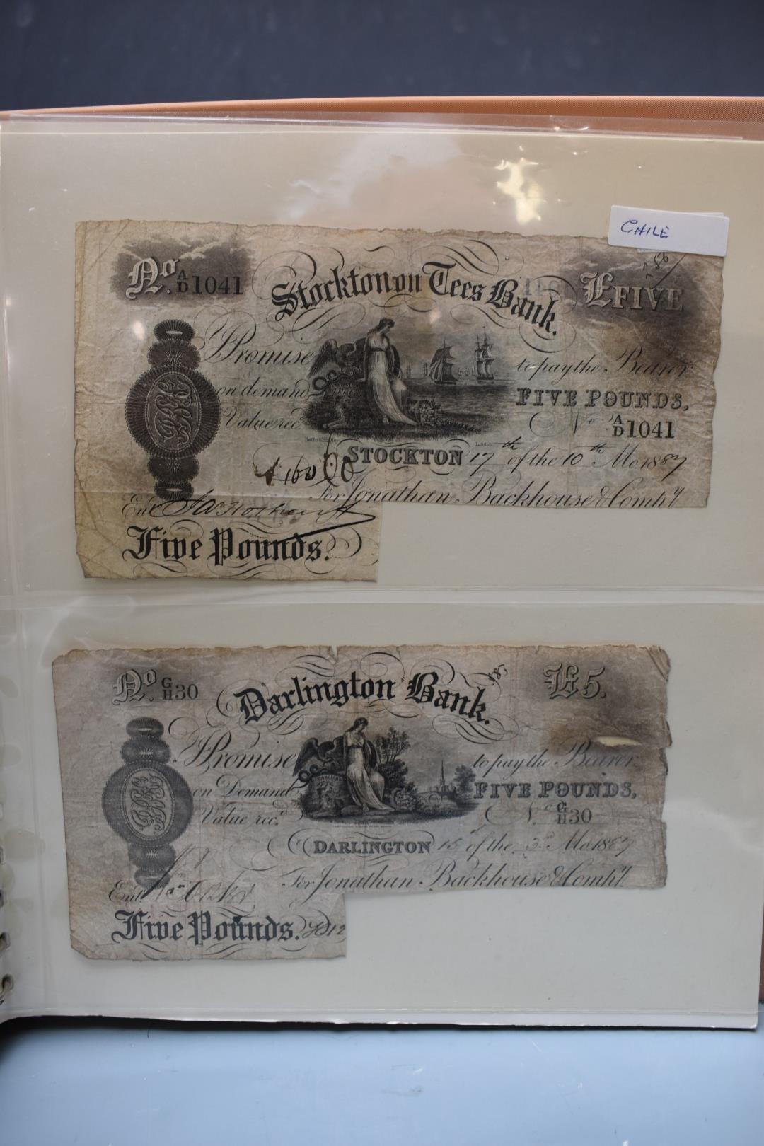 An amateur collection of world banknotes to include Channel Islands, Bermuda, Caribbean, - Image 7 of 7