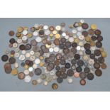 A collection of overseas coinage with high proportion of 19thC examples, very small silver