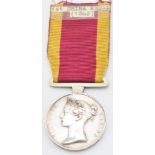 Royal Navy China War Medal 1842 named to John Grimditch HMS Hazard