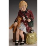 Royal Doulton child figurine Girl Evacuee HN3203, H20cm