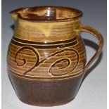 Winchcombe Pottery jug by Sydney Tustin, H14cm