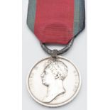 Waterloo Medal 1815 named to Philip Wrenn 28th Regiment of Foot, served in Captain Thomas Wilson's