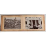Photograph album of Royal Navy Malta interest, including photographs of HMS Russell, HMS