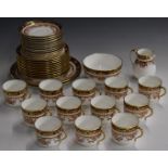 Approximately forty pieces Wedgwood Imari tea ware, pattern no Y1893