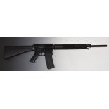 Brocock AR-11RB 6mm take down airsoft gun with pistol-grip, 45 shot magazine and scope rail,