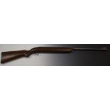 BSA Airsporter MkII .22 air rifle with semi-pistol grip and adjustable pop-up sights, serial