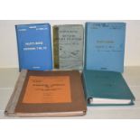 Four Royal Air Force Pilot's Notes manuals for Meteor Night Fighters, Varsity T Mark 1, Chipmunk T