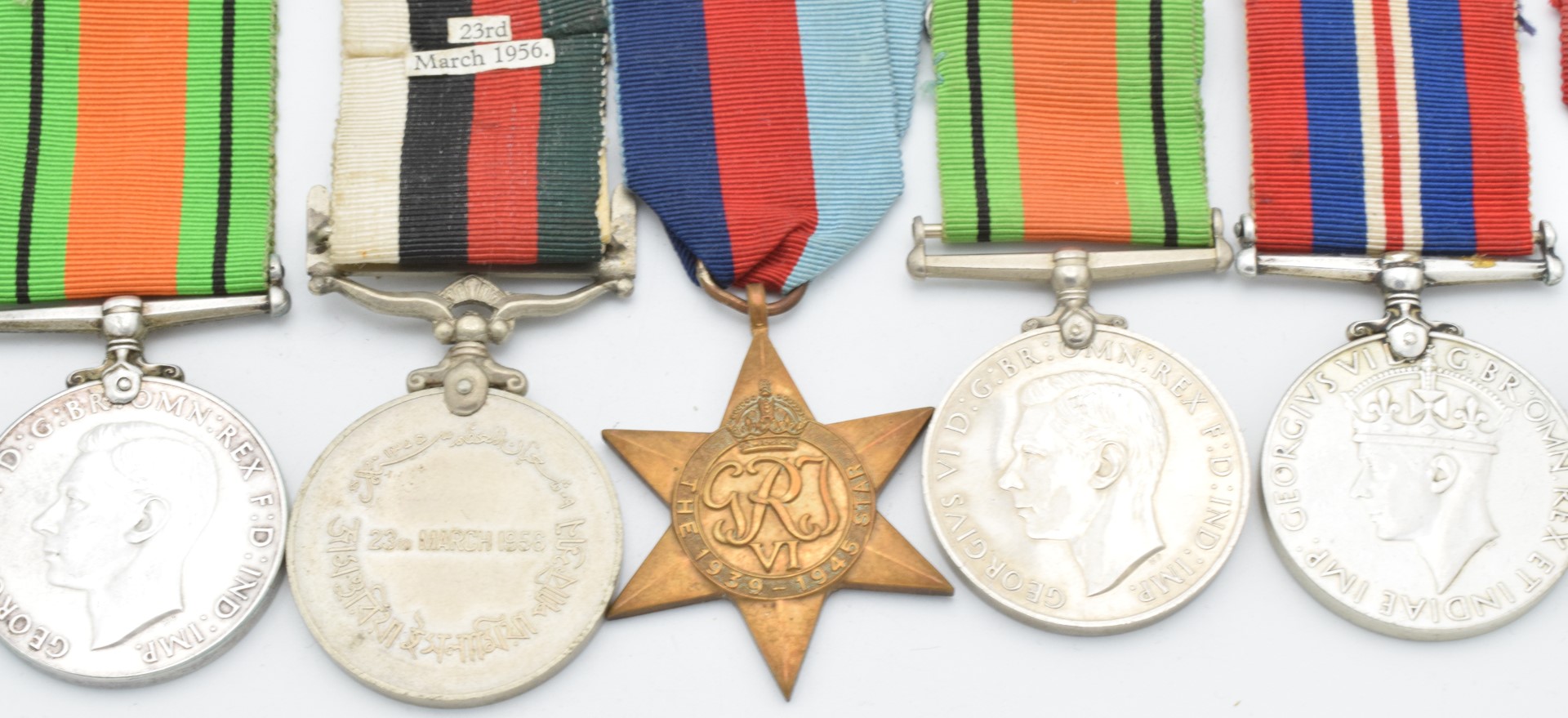 Eight medals comprising Australian Service Medal named to N X 7360 W J Issacs, Pakistan Constitution - Image 3 of 8