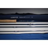 Greys Platinum XD Saltwater 9ft #8 fly fishing rod in soft bag and hard case, L80cm