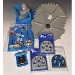 A collection of Dillion Precision re-loading equipment including Machine Maintenance Kit, Low Powder