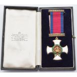 George V Distinguished Service Order, in Garrard & Co Ltd fitted box