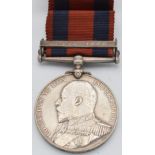 Mercantile Marine Transport Medal 1903 with clasp for China 1900, named to W Charles