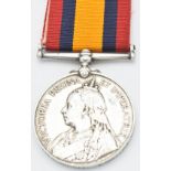 British Army Queen's South Africa Medal 1899 named to 4138 Private S Charles Gloucestershire